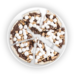 Nutella & Marshmallow Pizza 