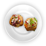 2 Fillings Baked Potato 