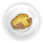 3 Fillings Baked Potato 